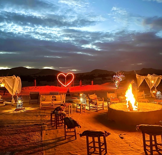 Safari Tents (Morocco, Merzouga, Drâa-Tafilalet Region)