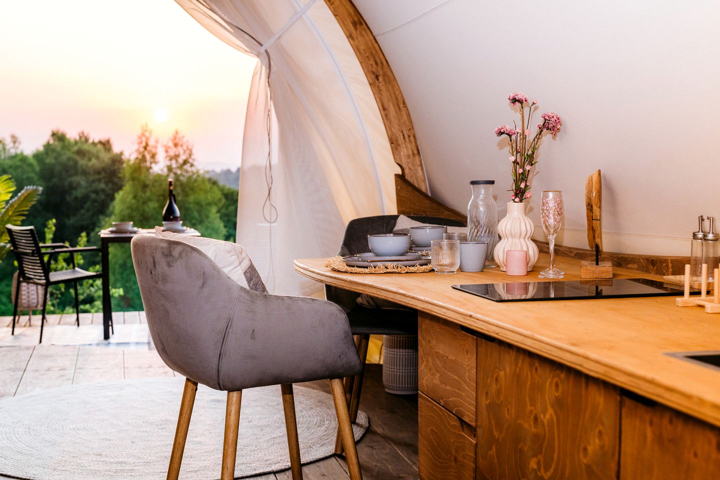Stunning Unique Accommodation for a Peaceful Glamping Escape at a Gorgeous Retreat Resort near Slunj, Croatia
