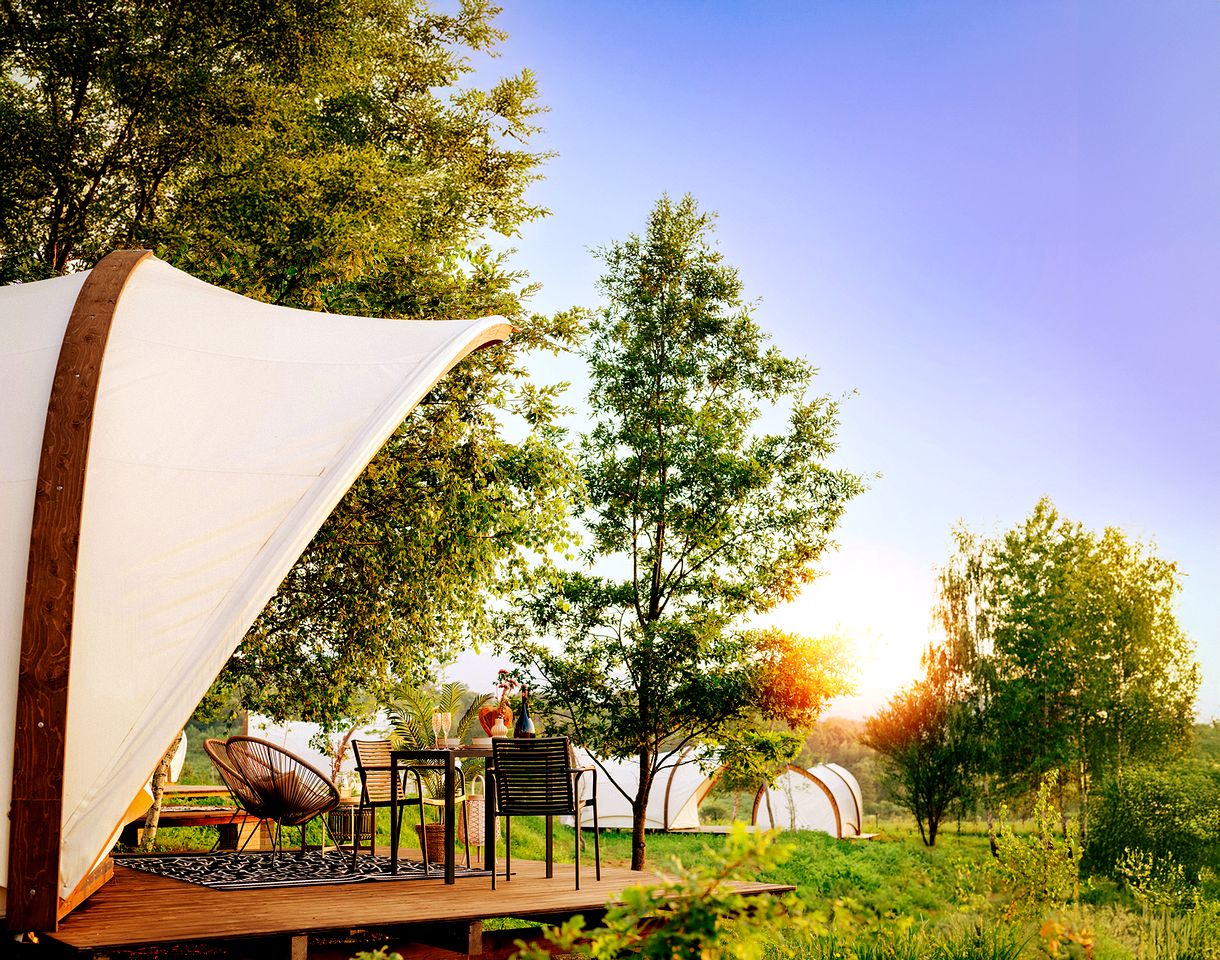 Stunning Unique Accommodation for a Peaceful Glamping Escape at a Gorgeous Retreat Resort near Slunj, Croatia