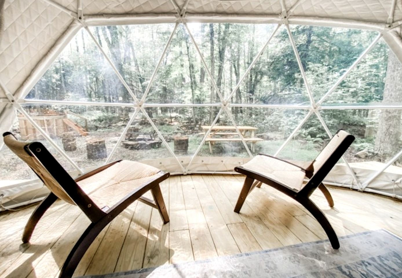 Cozy Dome for Two for a Romantic Glamping Escape near Greentown, Pennsylvania