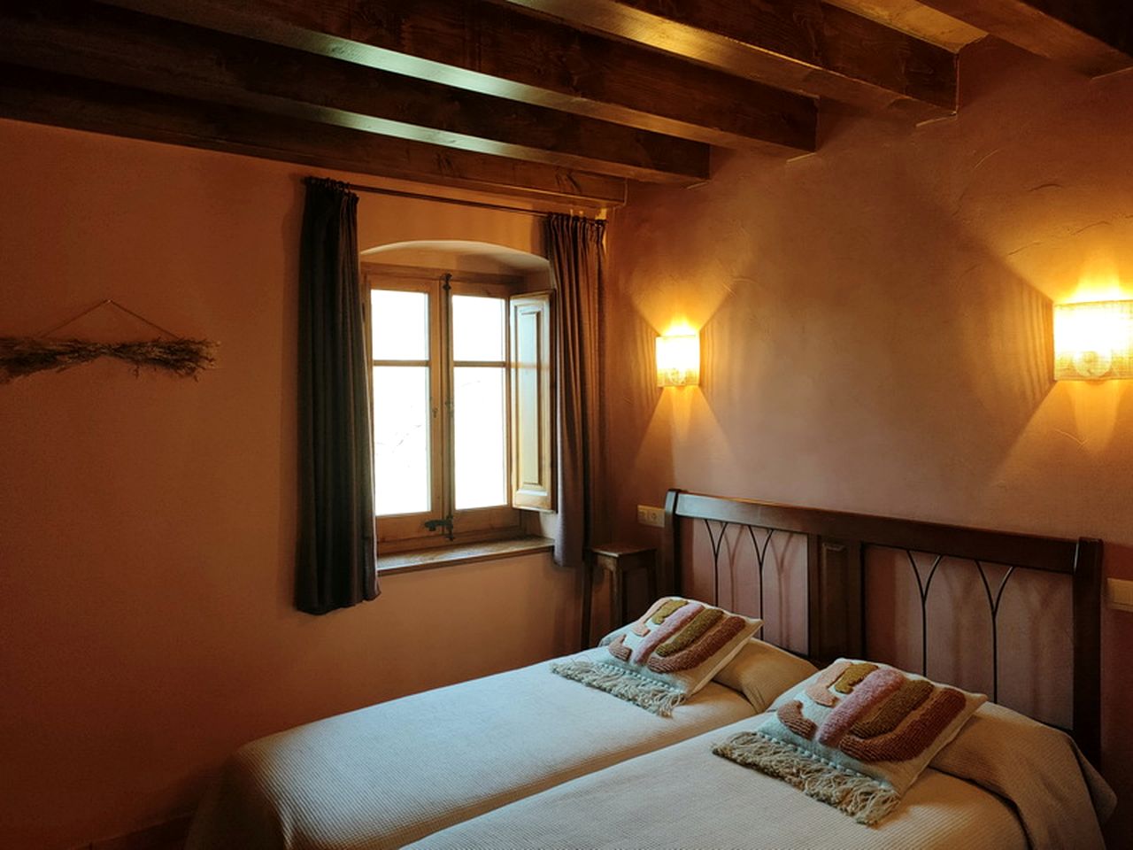 Gorgeous Suite Rental in a Charming Rural Farmhouse with Stunning Countryside Views in Catalonia, Spain