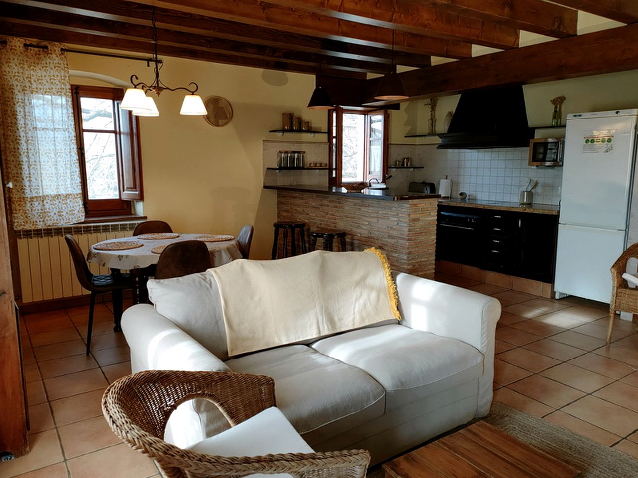 Gorgeous Suite Rental in a Charming Rural Farmhouse with Stunning Countryside Views in Catalonia, Spain