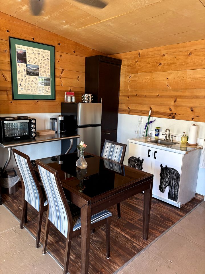 Cozy Rustic Cabin on a Working Horse Ranch for a Unique Getaway in Granite Bay, California