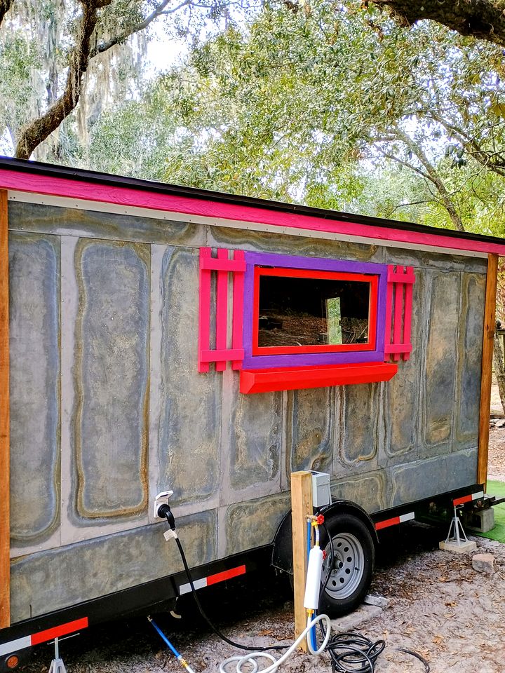Unique Tiny House on a Small Goat Farm for a Fantastic Glamping Getaway in DeLand, Florida