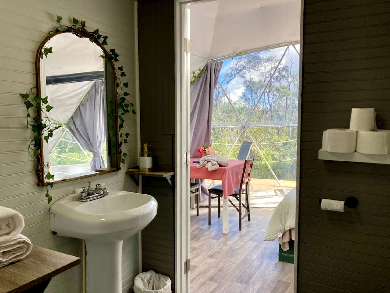 Stunning Dome for a Unique Glamping Getaway near Volcano, Hawaii