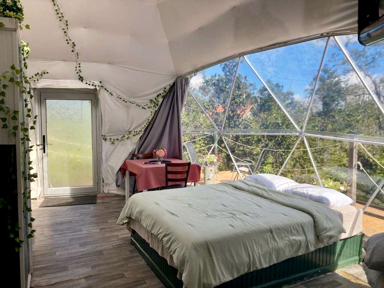 Stunning Dome for a Unique Glamping Getaway near Volcano, Hawaii