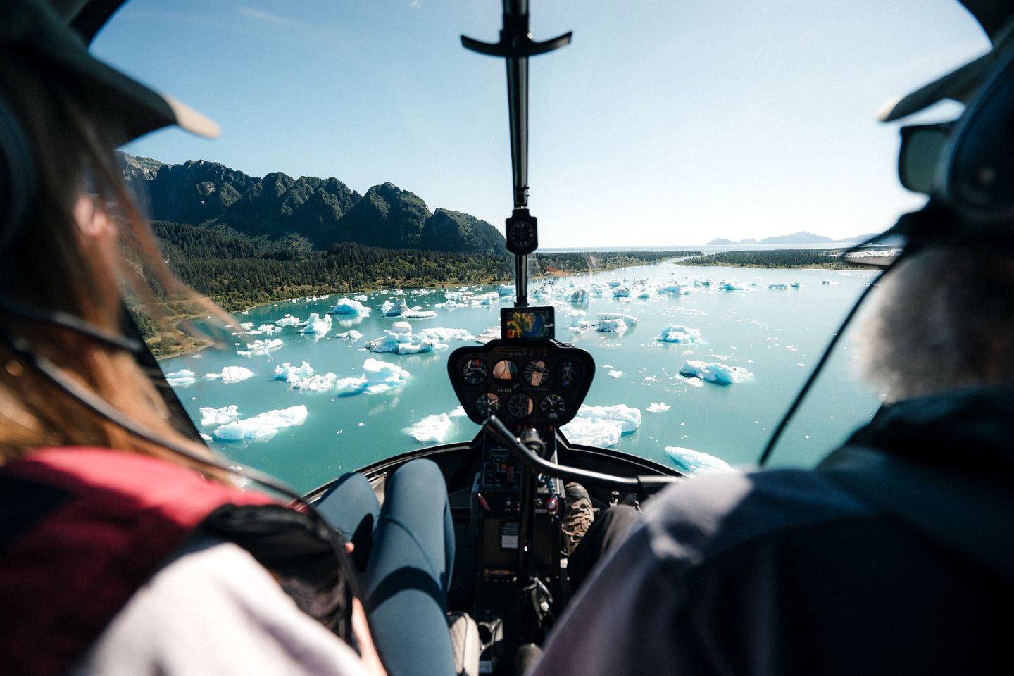 Incredible Yurt at the Bear Glacier Lagoon for a Unique Glamping Experience near Seward, Alaska