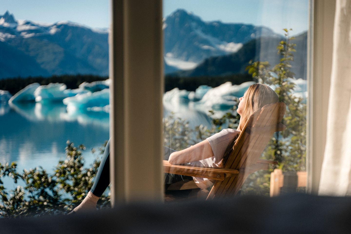Incredible Yurt at the Bear Glacier Lagoon for a Unique Glamping Experience near Seward, Alaska