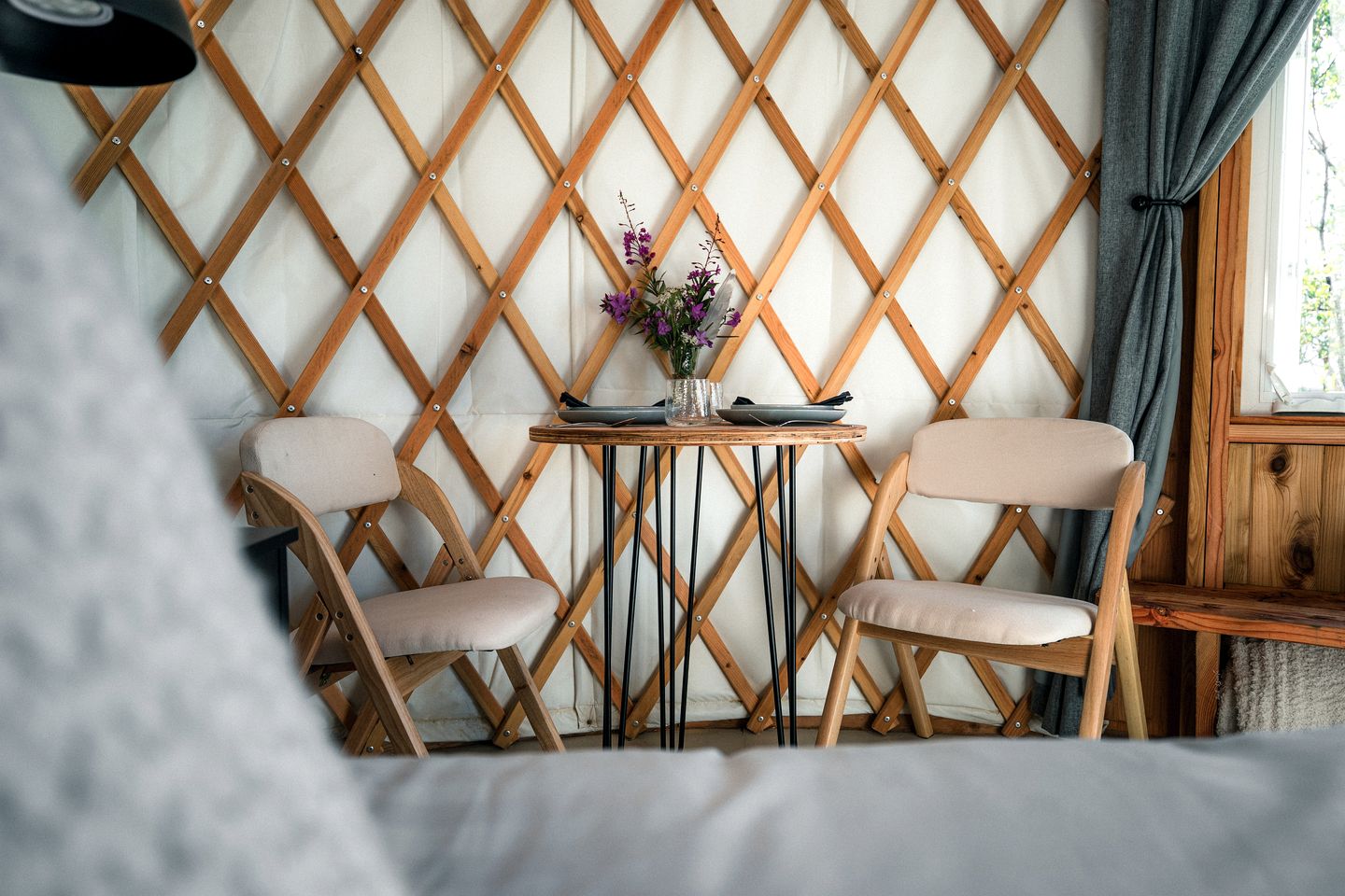 Incredible Yurt at the Bear Glacier Lagoon for a Unique Glamping Experience near Seward, Alaska