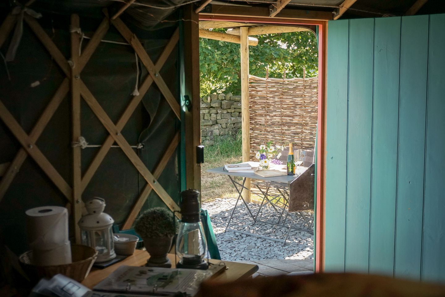 Stunning Yurts Nestled into Meadow near Masham, England