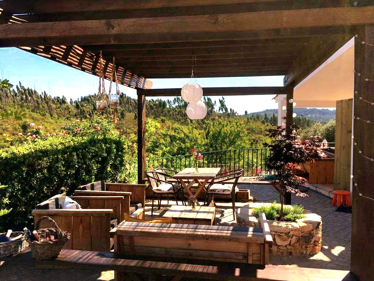 Incredible Spacious Safari Tent with Stunning Views for a Peaceful Glamping Experience near Almoster, Portugal