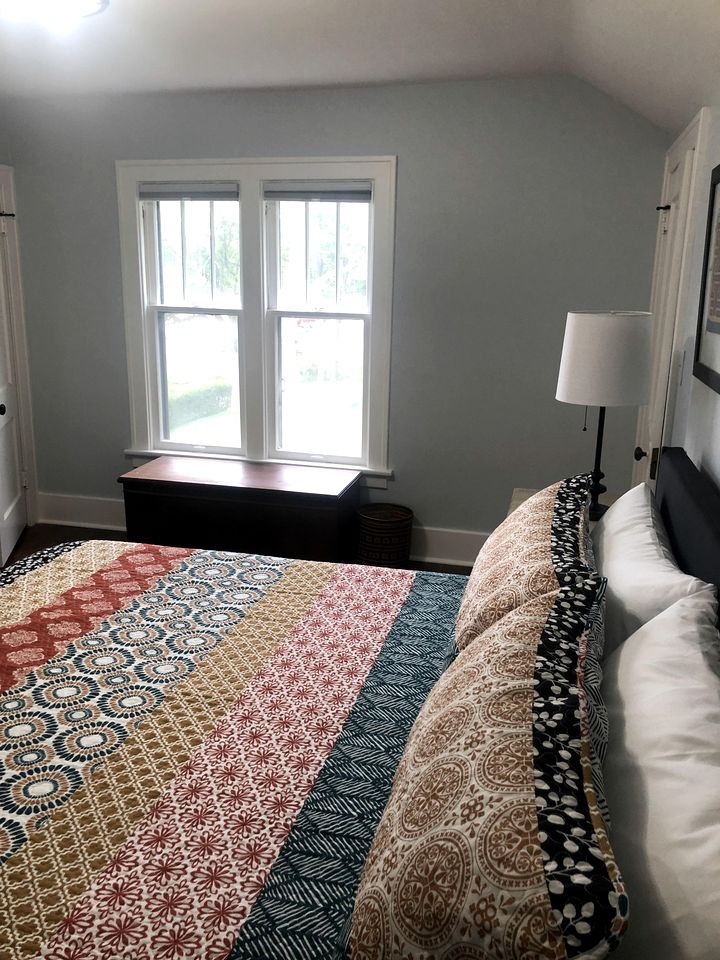 Charming Waterfront Cottage with Modern Remodel Overlooking Lake Macatawa Harbor, Near Macatawa, Michigan