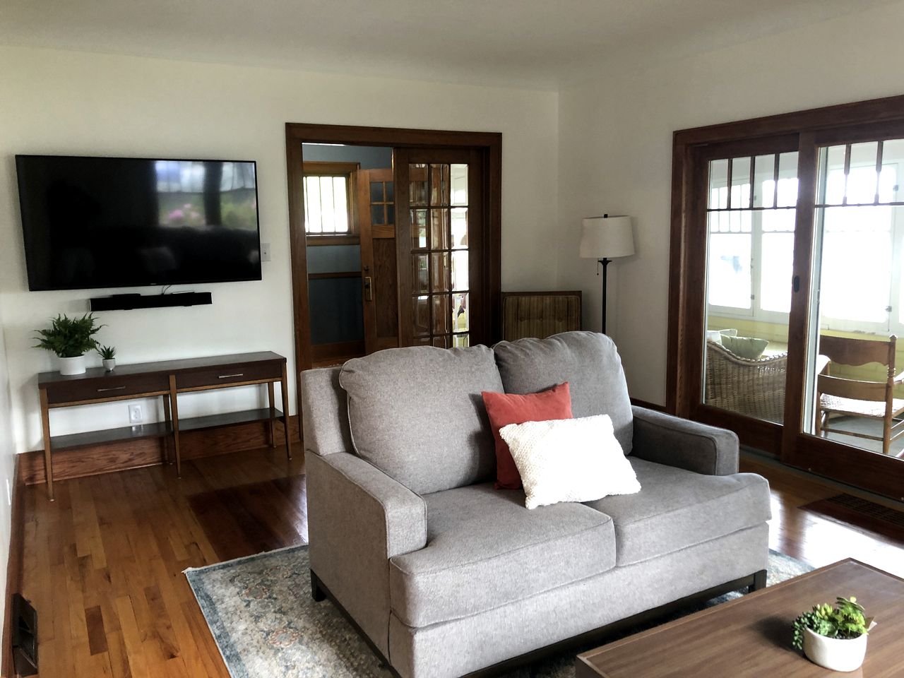 Charming Waterfront Cottage with Modern Remodel Overlooking Lake Macatawa Harbor, Near Macatawa, Michigan