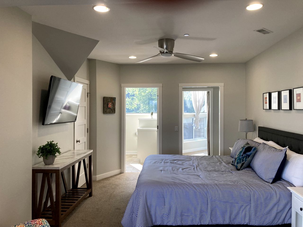 Modern Lakefront Loft with Private Deck at Eldean Shipyard near Macatawa, Michigan