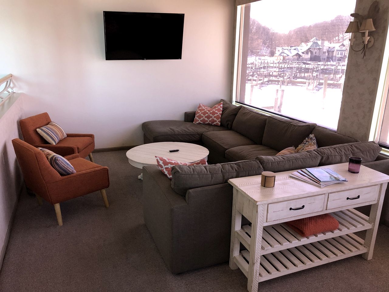 Chic Lakefront Loft with Scenic Views at Eldean Shipyard near Macatawa, Michigan