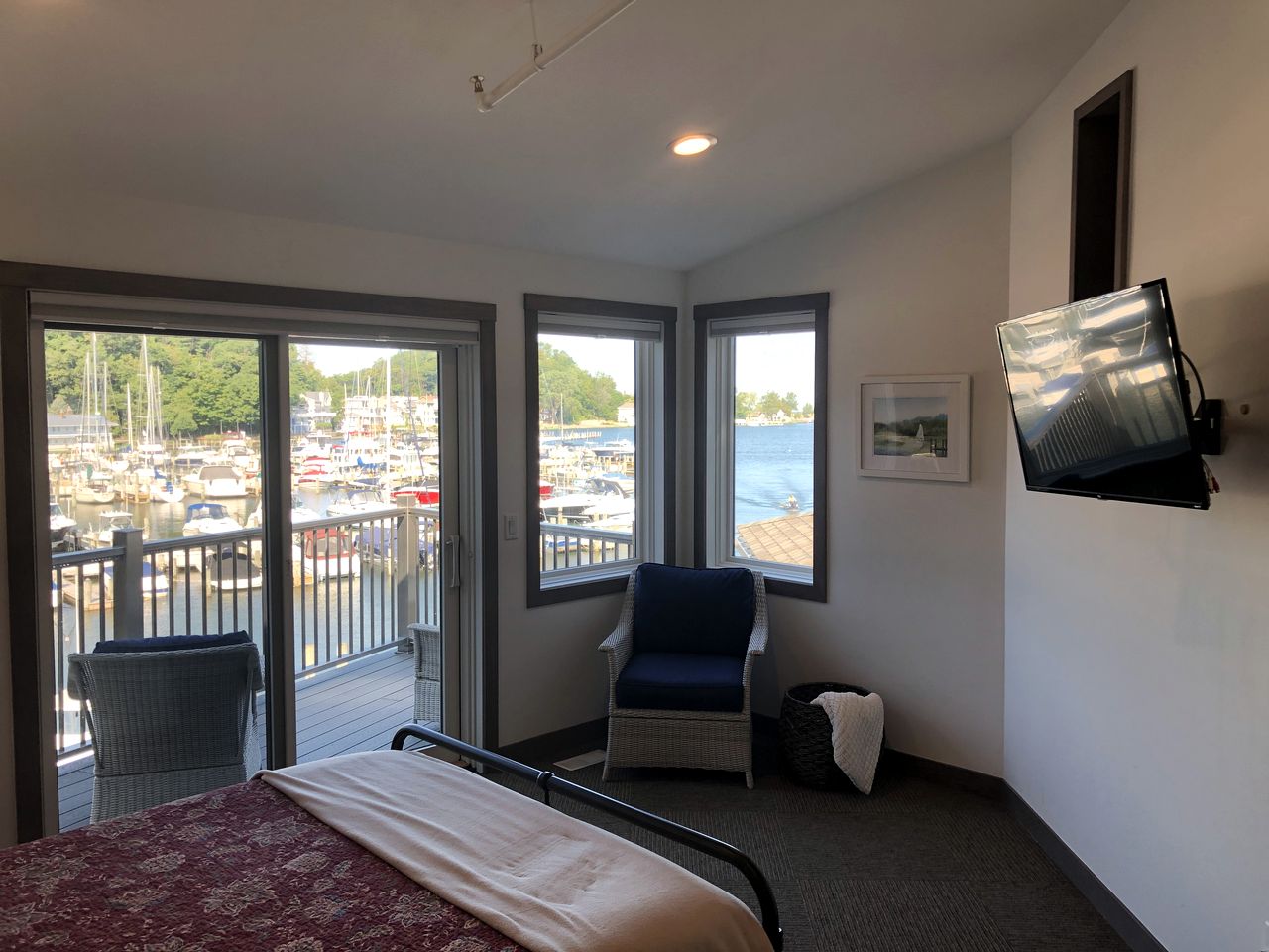Stylish Lakefront Loft with Marina Views at Eldean Shipyard near Macatawa, Michigan
