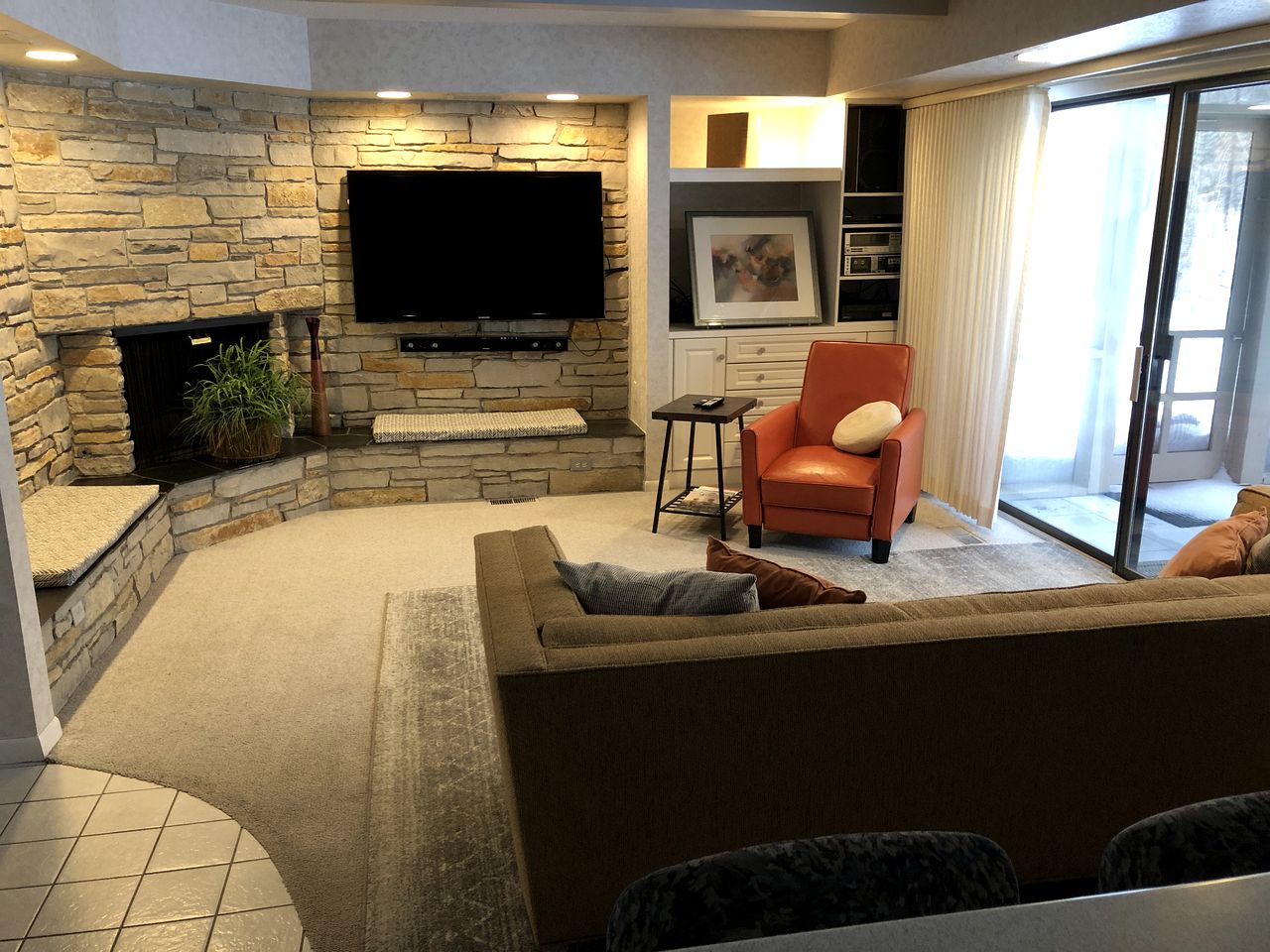 Secluded Woodland Retreat Home with Creekside Deck Near Macatawa Beach in Macatawa, Michigan