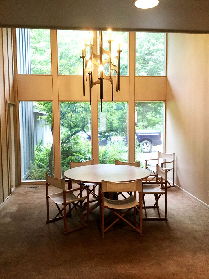 Secluded Woodland Retreat Home with Creekside Deck Near Macatawa Beach in Macatawa, Michigan