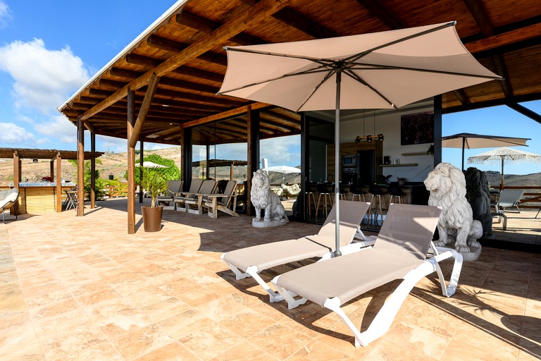 Villas (Spain, San Bartolome de Tirajana, Canary Islands)