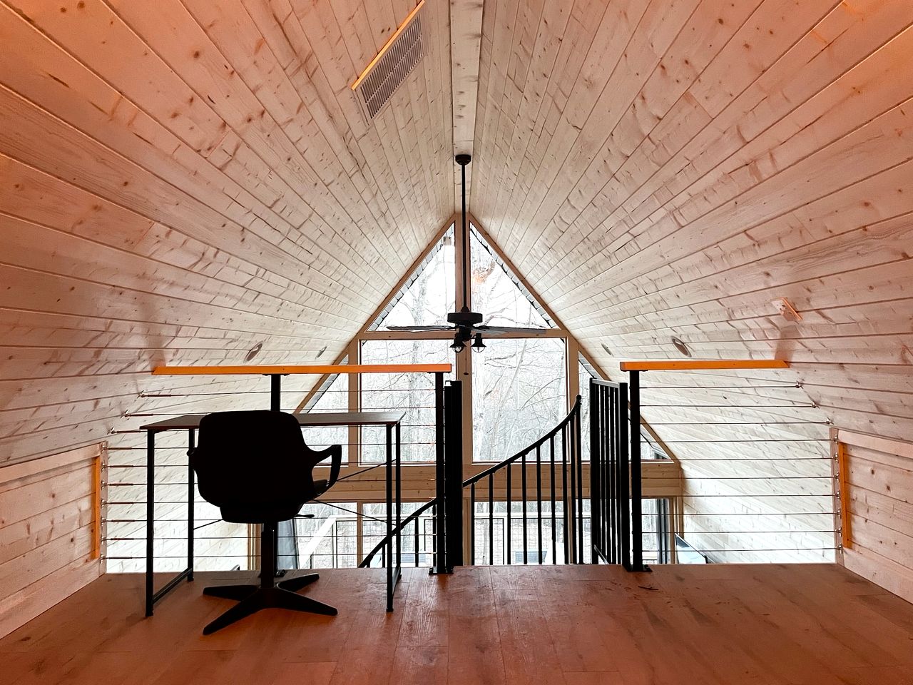 Gorgeous A-Frame Cabin Nestled in the Trees near Lost River, West Virginia