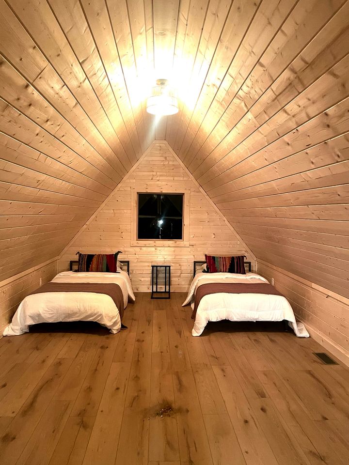 Gorgeous A-Frame Cabin Nestled in the Trees near Lost River, West Virginia