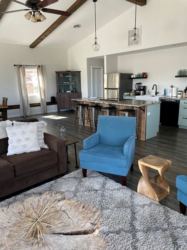 Relaxing Converted Barn Surrounded by Nature near Lost River, West Virginia