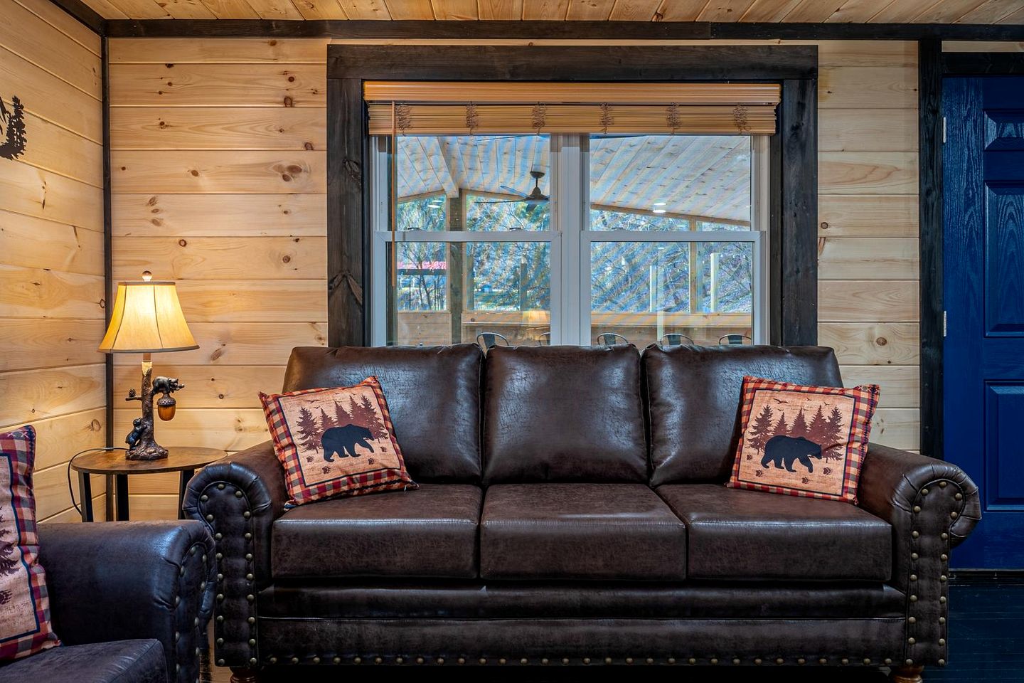 Smoky Mountain Cabin Retreat with Hot Tub, Game Room, Mini Golf & Creek Views in Pigeon Forge, Tennessee