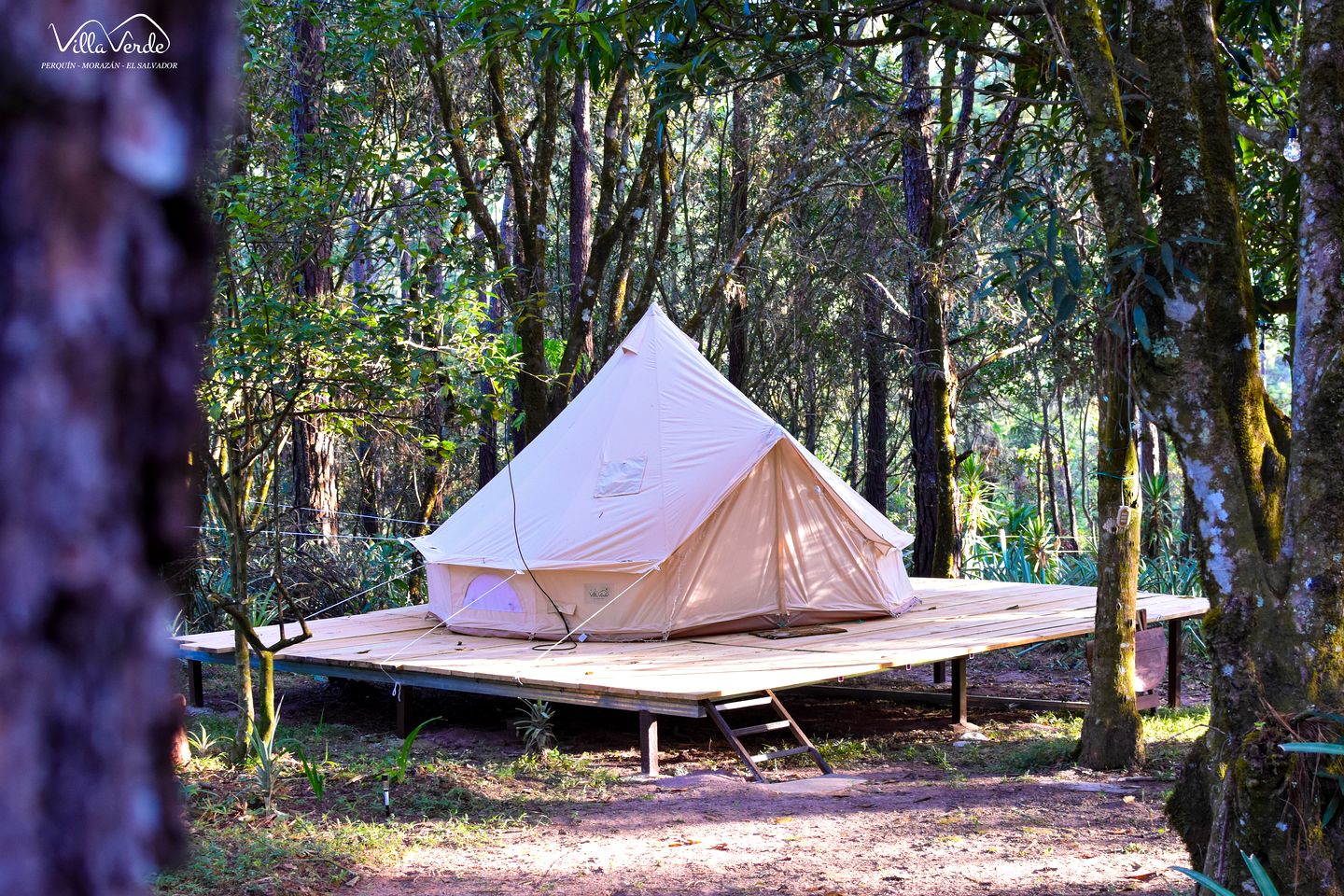 Peaceful Glamping Retreat with Elevated Forest Platforms near Perquín, Morazán, El Salvador