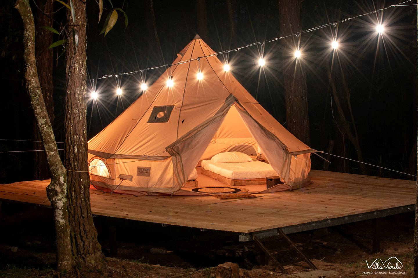 Peaceful Glamping Retreat with Elevated Forest Platforms near Perquín, Morazán, El Salvador
