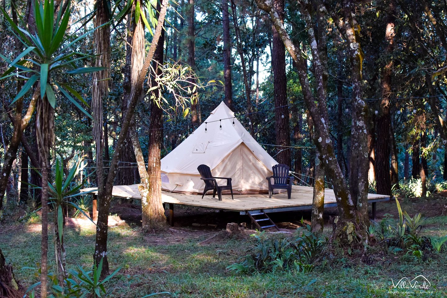 Peaceful Glamping Retreat with Elevated Forest Platforms near Perquín, Morazán, El Salvador