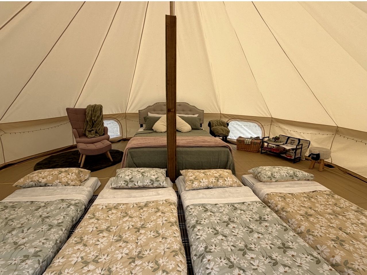 Family-Friendly Farm Glamping Experience with Camp Kitchen and Play Areas in Queensland, Australia