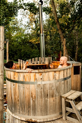 Yurts (France, Penne d'Agenais, Southern France)