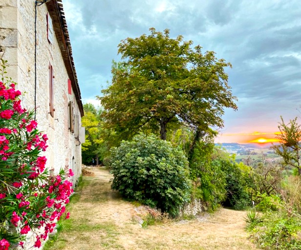 Yurts (France, Penne d'Agenais, Southern France)
