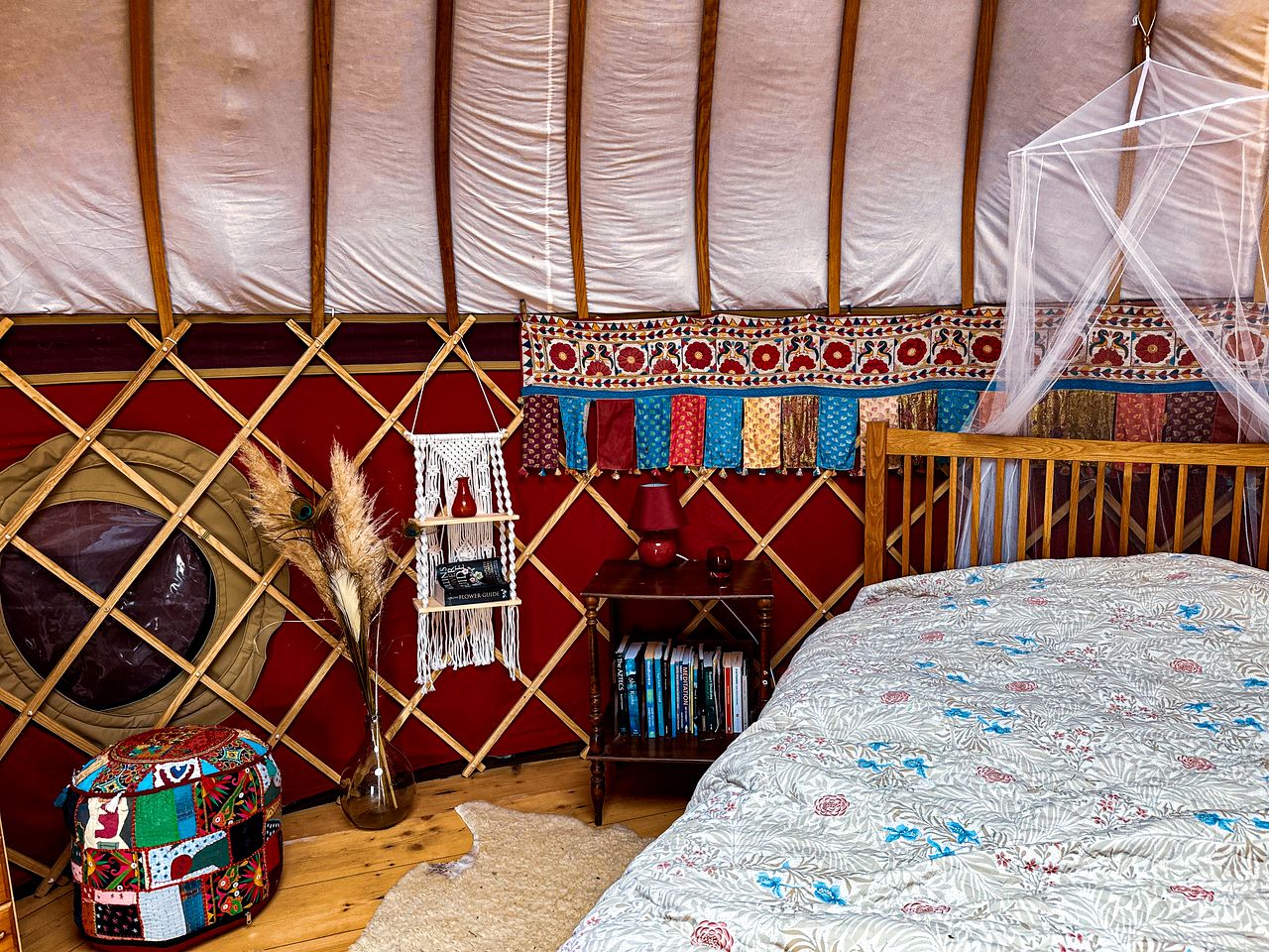 Bohemian Luxury Yurts with Valley Views & Organic Garden in Penne d'Agenais, France