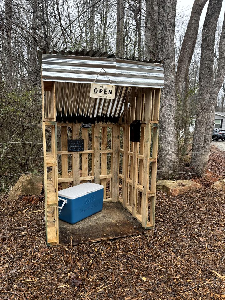 Peaceful Farmstead Cottage with Creekside Views Near Iron Station, North Carolina