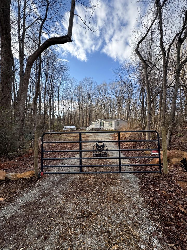 Peaceful Farmstead Cottage with Creekside Views Near Iron Station, North Carolina