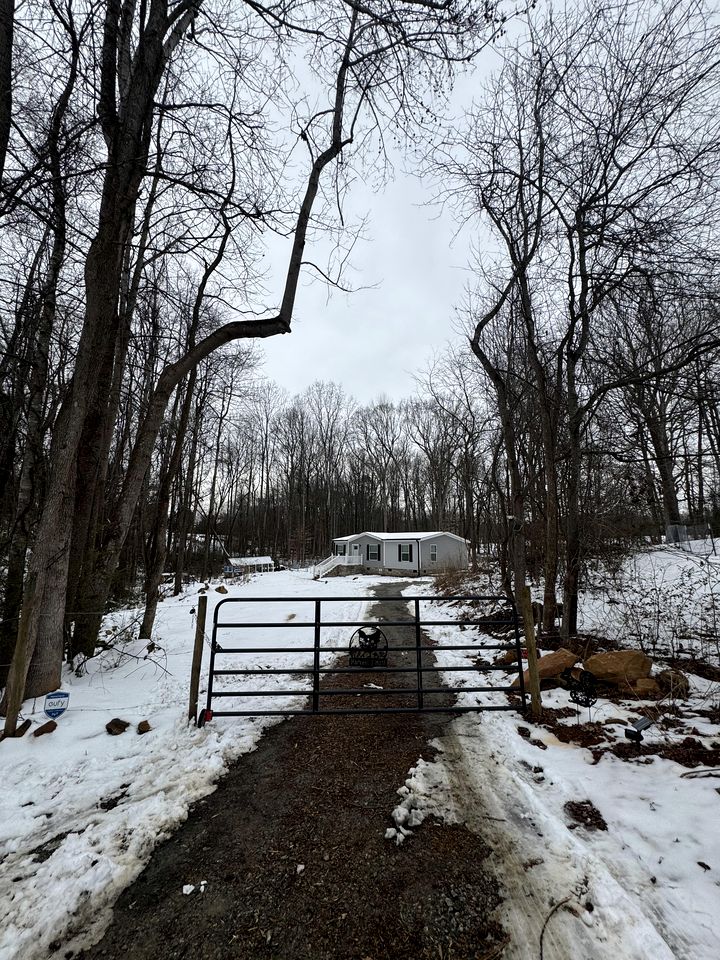 Peaceful Farmstead Cottage with Creekside Views Near Iron Station, North Carolina