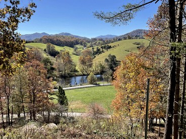 Rustic-Modern Log Cabin Getaway: Family-Friendly, Quiet Ranch, Wildlife at Your Door in Clyde, North Carolina photo 4