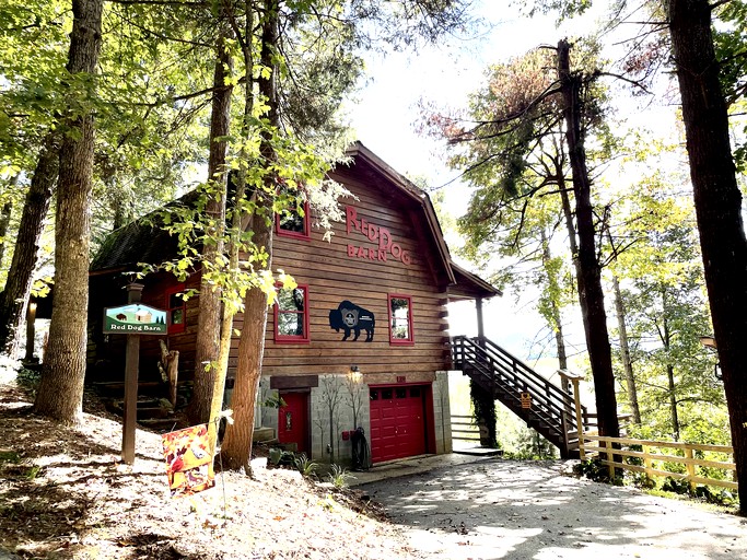 Rustic-Modern Log Cabin Getaway: Family-Friendly, Quiet Ranch, Wildlife at Your Door in Clyde, North Carolina