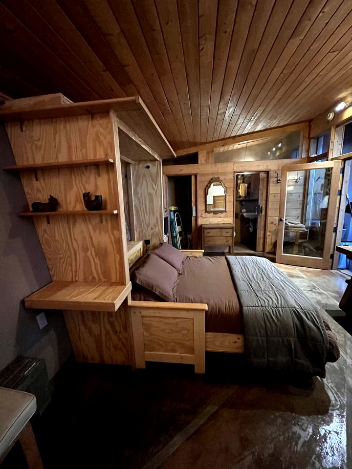 Secluded Sustainable Earthship Retreat with Off-Grid Living Near Tres Piedras, New Mexico