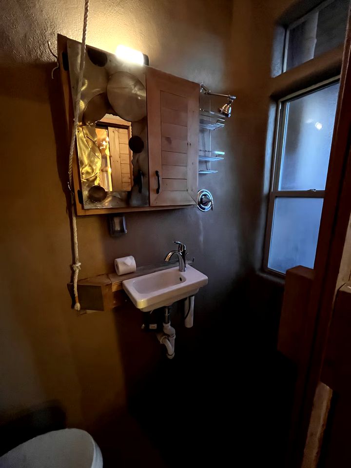 Secluded Sustainable Earthship Retreat with Off-Grid Living Near Tres Piedras, New Mexico