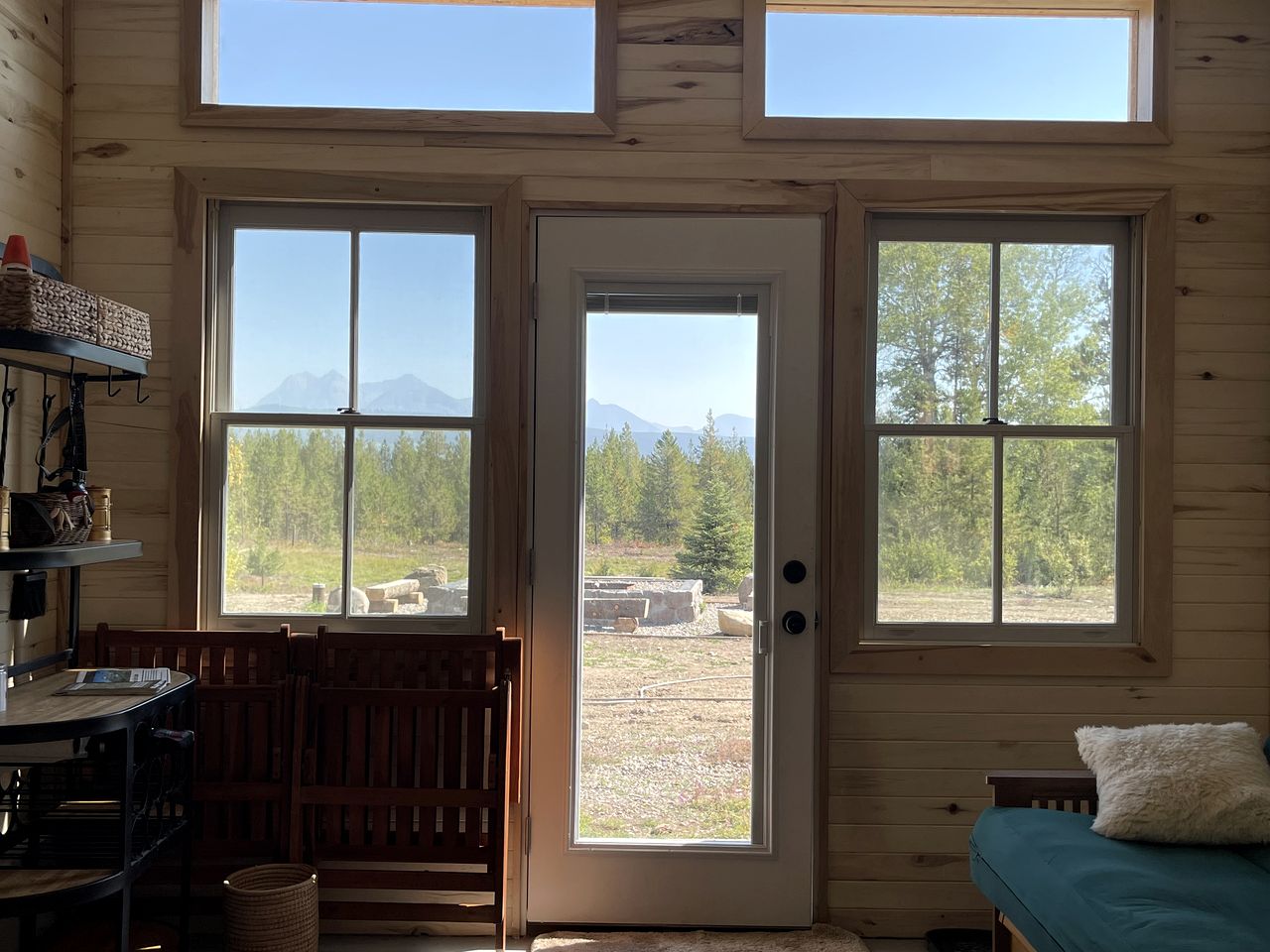 Secluded Off-Grid Cabin with Glacier Park Views and Wall Tents near Polebridge, Montana