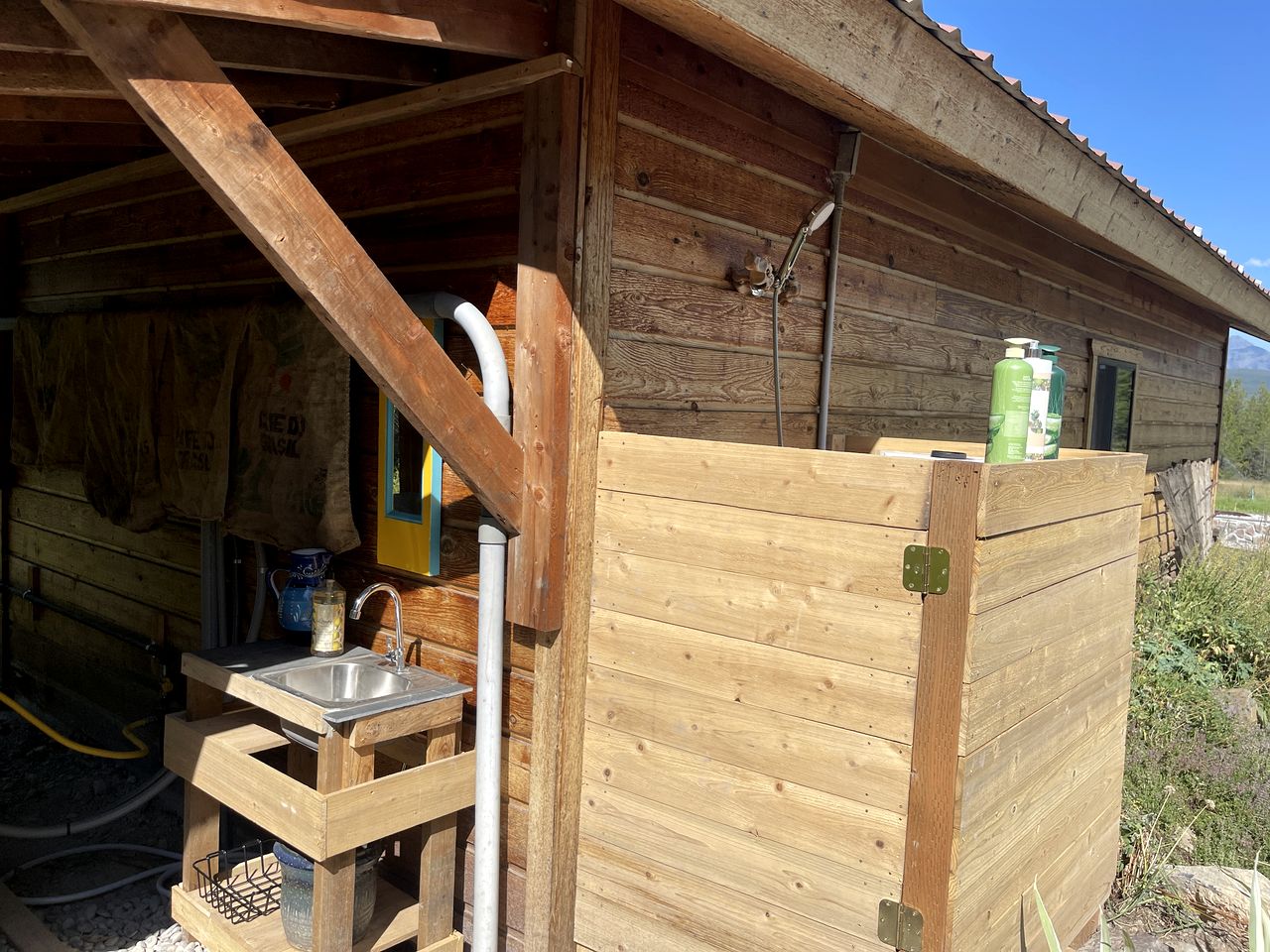Secluded Off-Grid Cabin with Glacier Park Views and Wall Tents near Polebridge, Montana