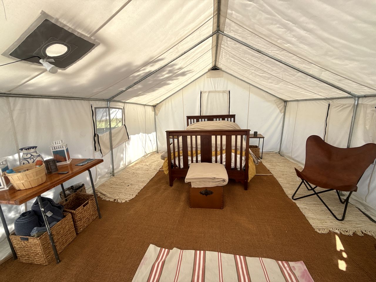 Secluded Off-Grid Cabin with Glacier Park Views and Wall Tents near Polebridge, Montana