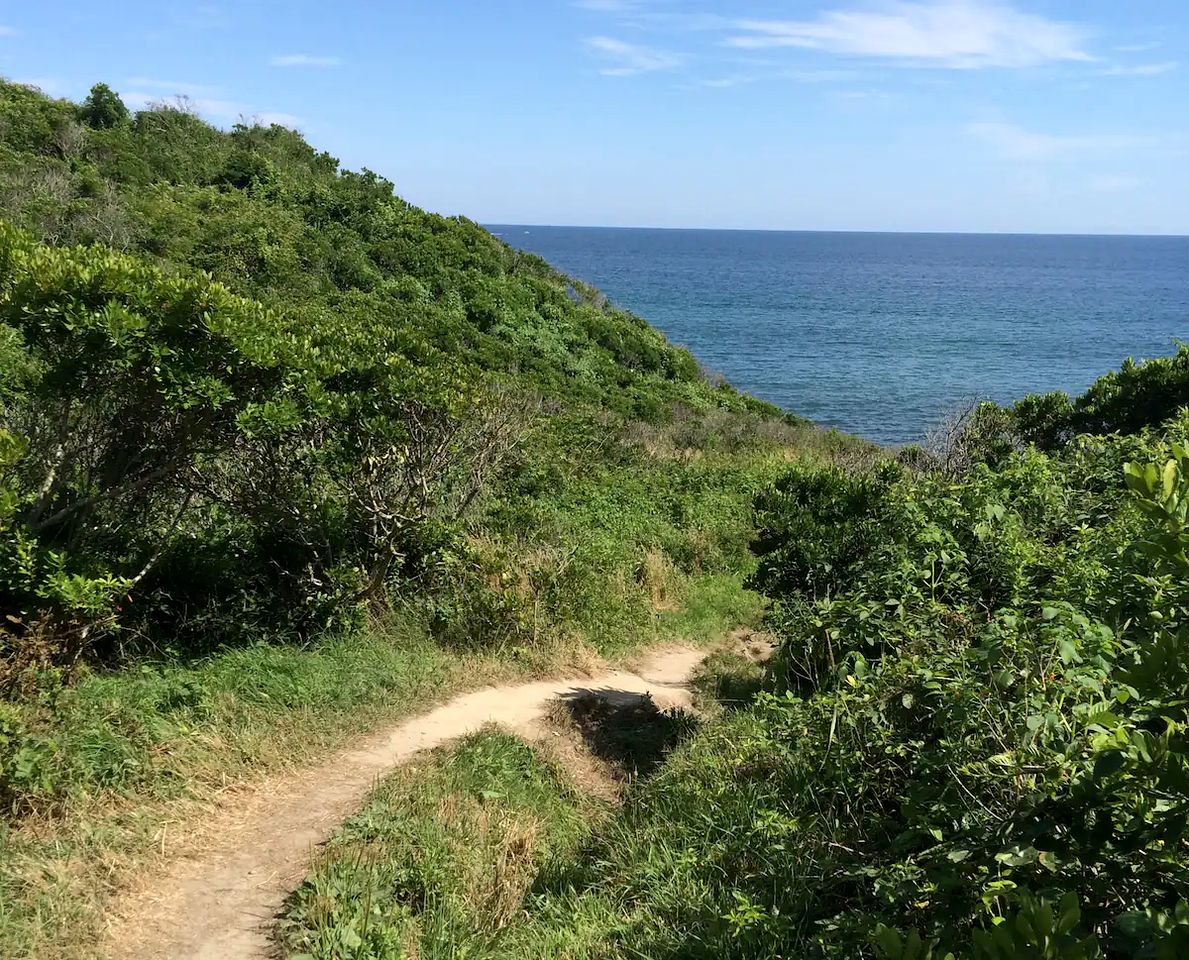 Peaceful Ocean-View Cottage on a Family Farm with Patio on Block Island, Rhode Island