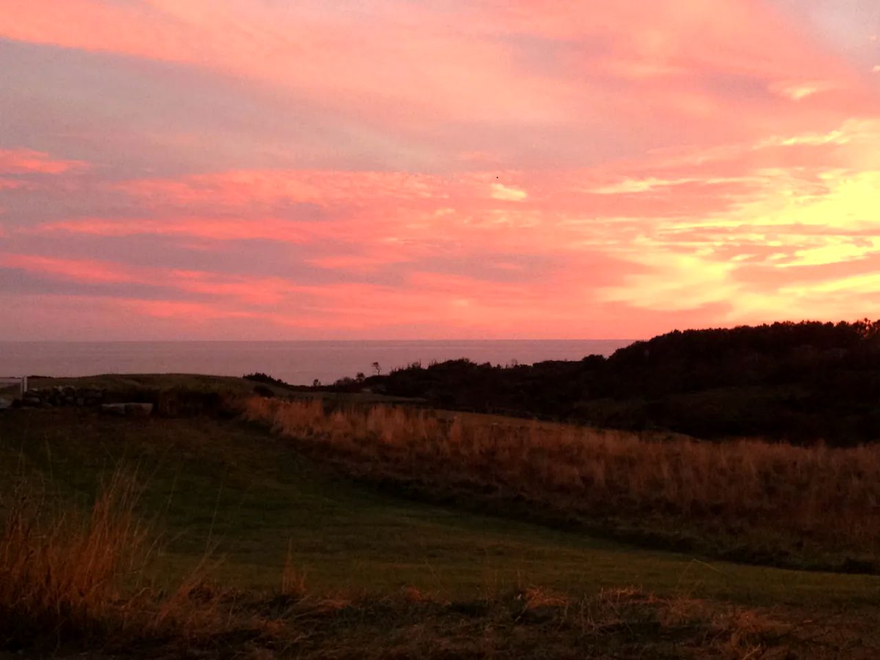 Peaceful Ocean-View Cottage on a Family Farm with Patio on Block Island, Rhode Island