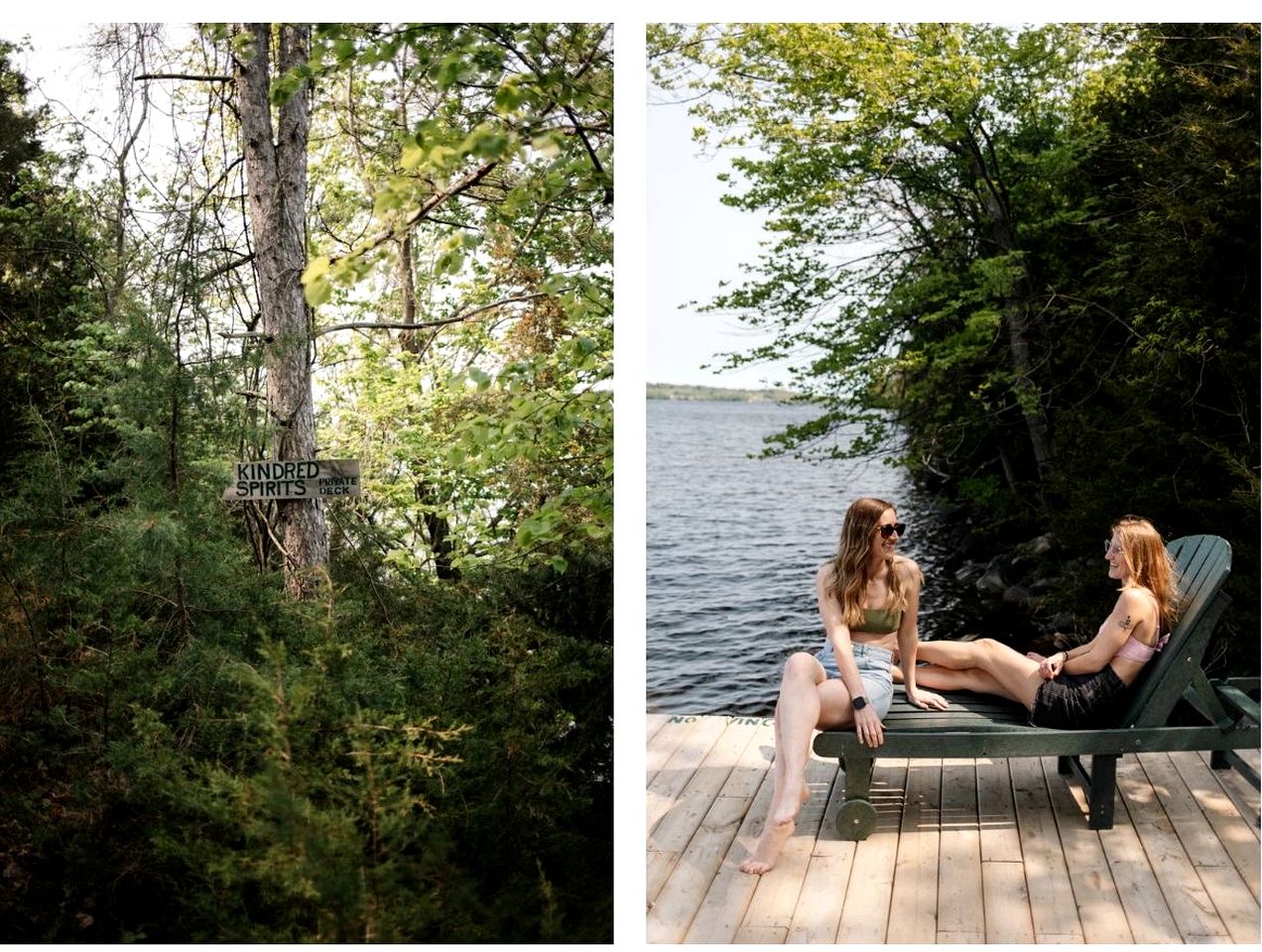 Lakeside Group Cabin with Huge Deck, Fire Pits & Sunset Views in Ontario, Canada