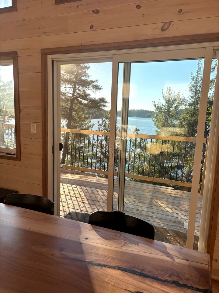 Off-Grid Lakeside Cottage with Stunning Sunset Views in Ontario, Canada