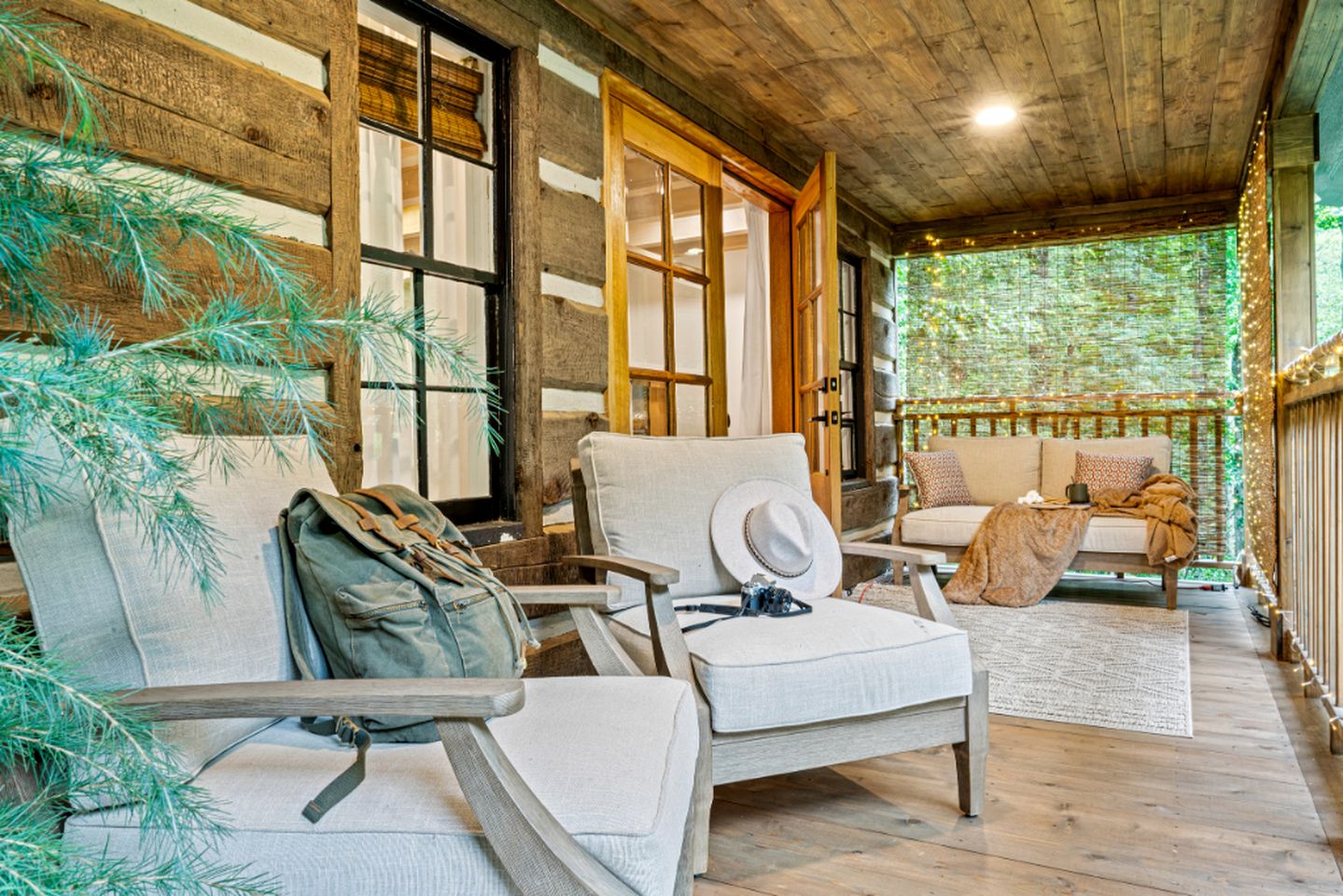 Secluded Woodland Cabin with Relaxing Outdoor Space in Weaverville, North Carolina