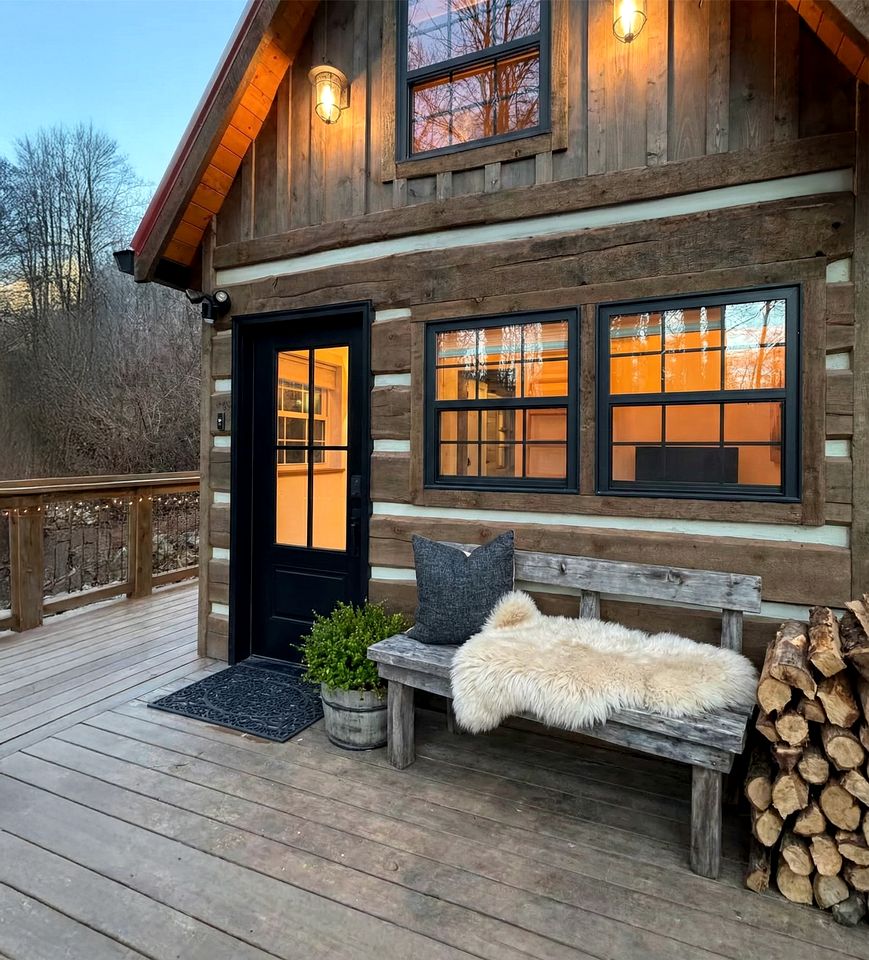 Cabins (United States of America, Weaverville, North Carolina)